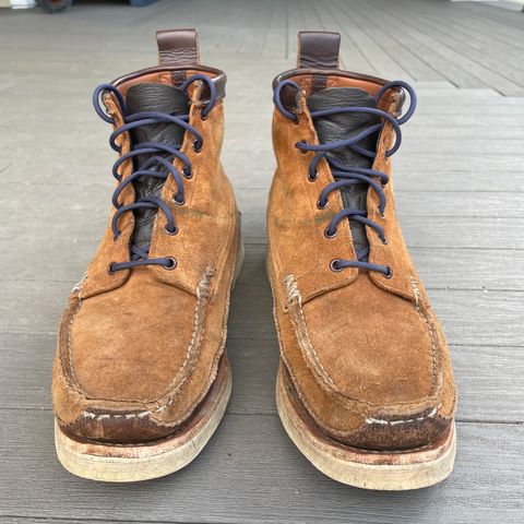 Yuketen Maine Guide 6 Eye DB Boots in Horween Brown Chromexcel