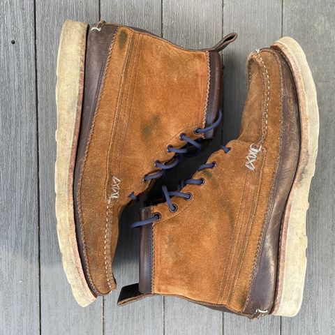 Yuketen Maine Guide 6 Eye DB Boots in Horween Brown Chromexcel