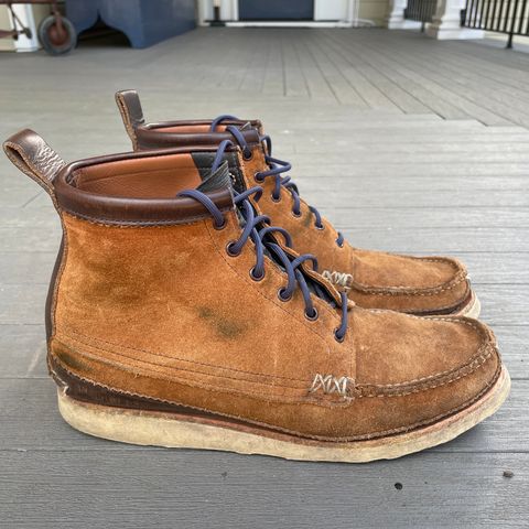 Yuketen Maine Guide 6 Eye DB Boots in Horween Brown Chromexcel