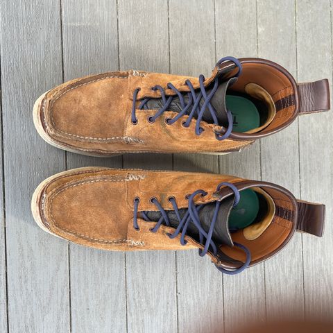Yuketen Maine Guide 6 Eye DB Boots in Horween Brown Chromexcel