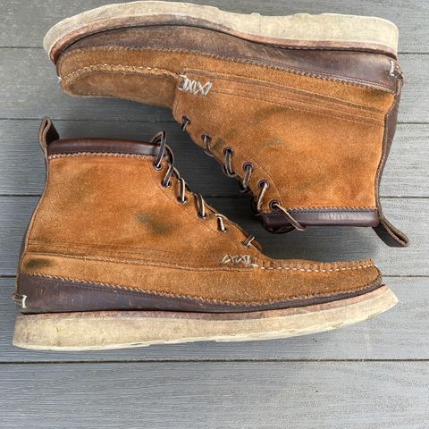 Yuketen Maine Guide 6 Eye DB Boots in Horween Brown Chromexcel