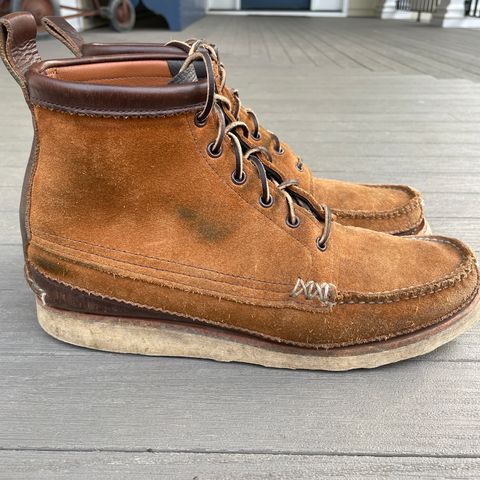 Yuketen Maine Guide 6 Eye DB Boots in Horween Brown Chromexcel