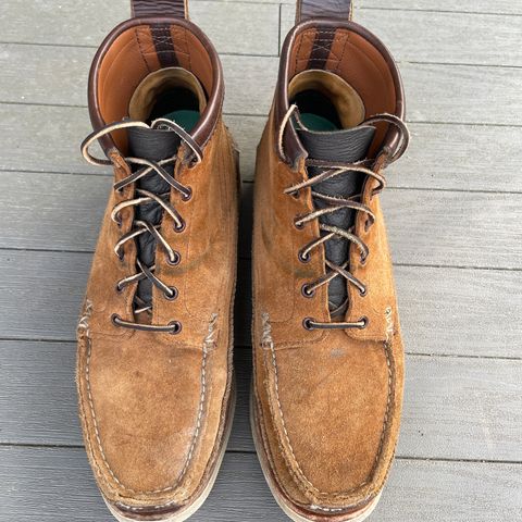 Yuketen Maine Guide 6 Eye DB Boots in Horween Brown Chromexcel