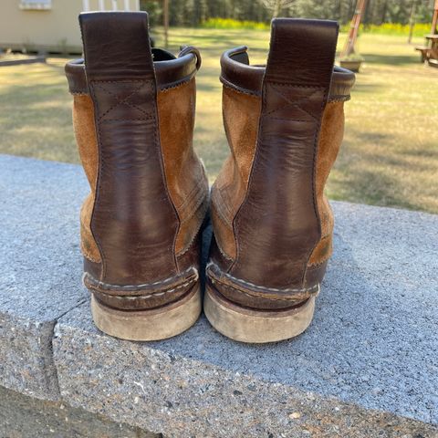 Yuketen Maine Guide 6 Eye DB Boots in Horween Brown Chromexcel