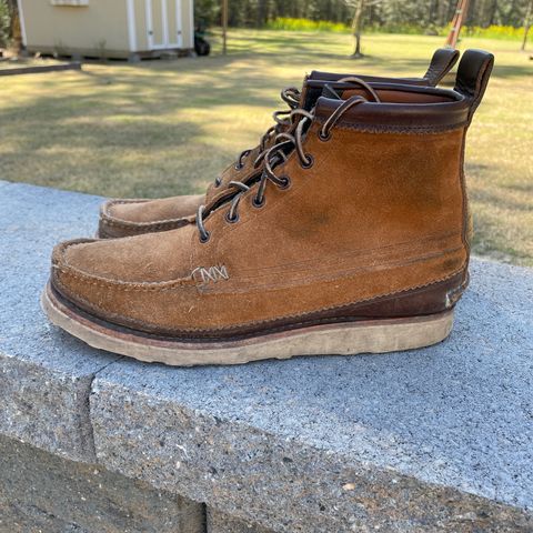 Yuketen Maine Guide 6 Eye DB Boots in Horween Brown Chromexcel
