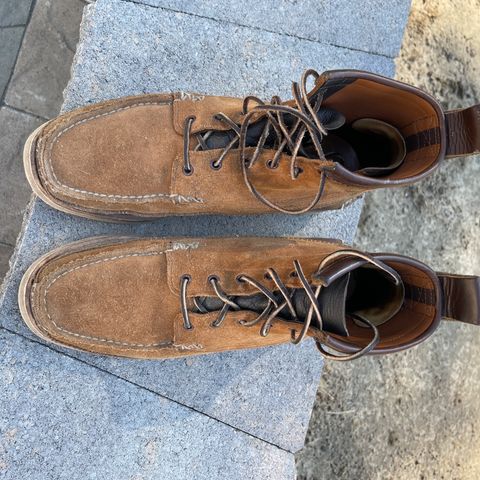 Yuketen Maine Guide 6 Eye DB Boots in Horween Brown Chromexcel