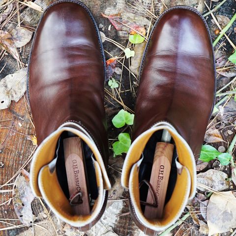 Clinch Jodhpur Boots in Brown French Calfskin