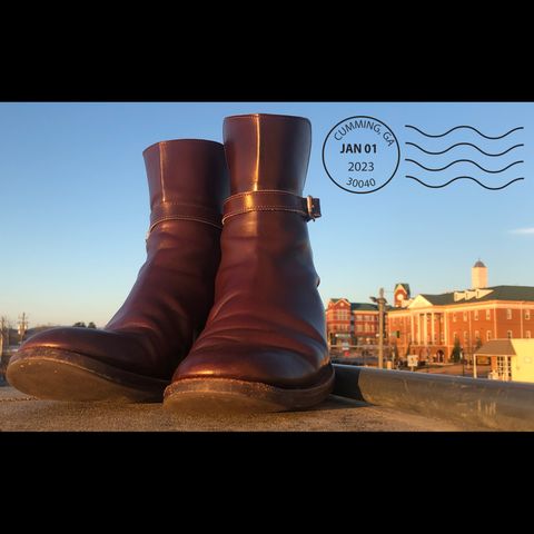 Clinch Jodhpur Boots in Brown French Calfskin