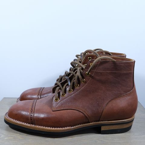 Iron Boots Devil Dog in Unknown Leather