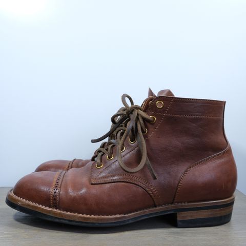 Iron Boots Devil Dog in Unknown Leather