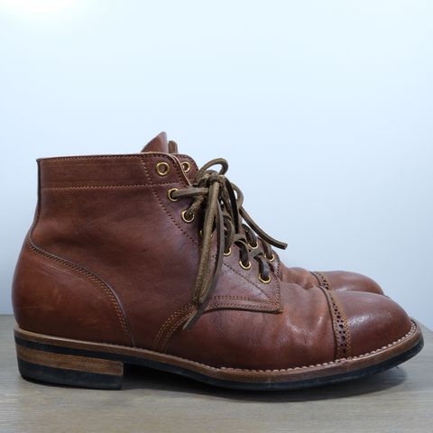 Iron Boots Devil Dog in Unknown Leather