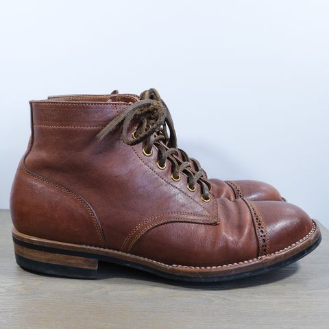 Iron Boots Devil Dog in Unknown Leather