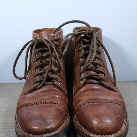 View photo of Iron Boots Devil Dog in Unknown Leather