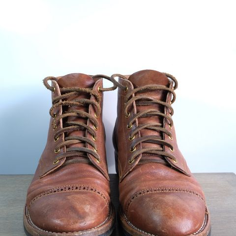 View photo of Iron Boots Devil Dog in Unknown Leather