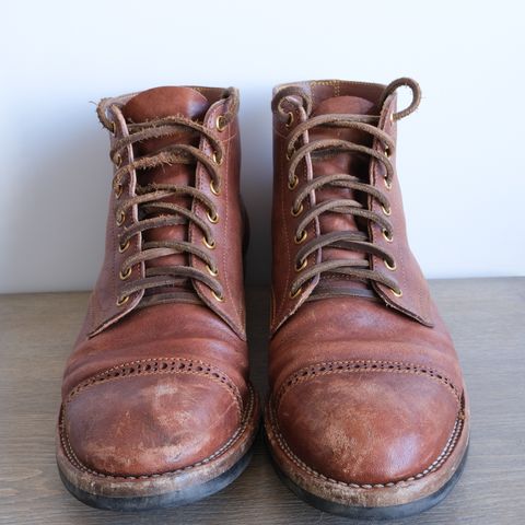 View photo of Iron Boots Devil Dog in Unknown Leather