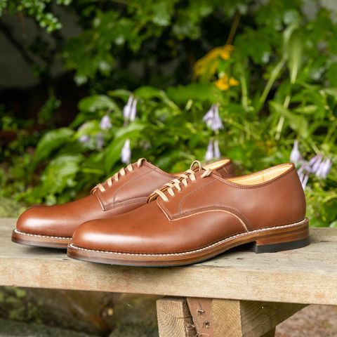 John Lofgren USN Low Quarter Shoes in Unknown Leather