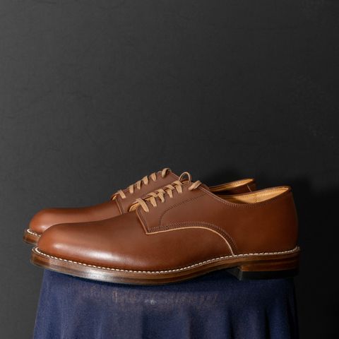 John Lofgren USN Low Quarter Shoes in Unknown Leather