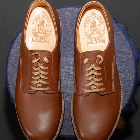 John Lofgren USN Low Quarter Shoes in Unknown Leather