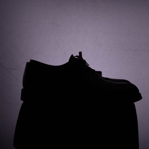 John Lofgren USN Low Quarter Shoes in Unknown Leather
