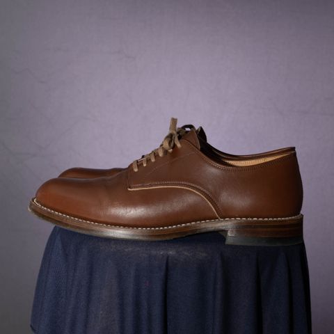 John Lofgren USN Low Quarter Shoes in Unknown Leather