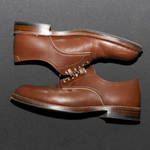 John Lofgren USN Low Quarter Shoes in Unknown Leather