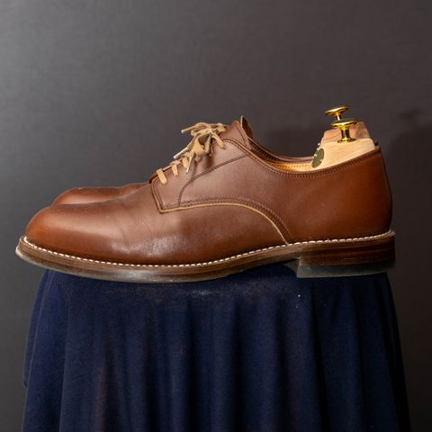 John Lofgren USN Low Quarter Shoes in Unknown Leather