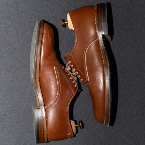 John Lofgren USN Low Quarter Shoes in Unknown Leather