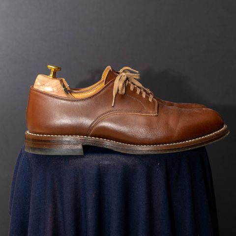 John Lofgren USN Low Quarter Shoes in Unknown Leather