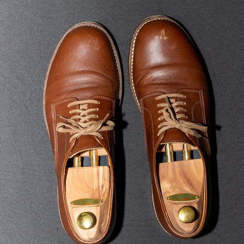 John Lofgren USN Low Quarter Shoes in Unknown Leather