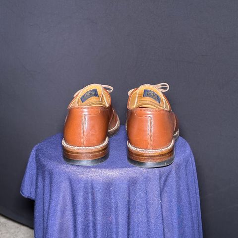 John Lofgren USN Low Quarter Shoes in Unknown Leather