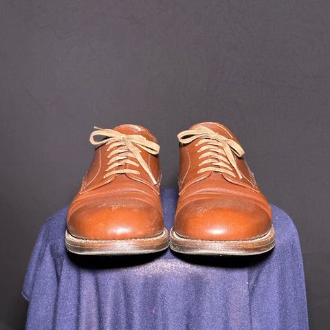 John Lofgren USN Low Quarter Shoes in Unknown Leather