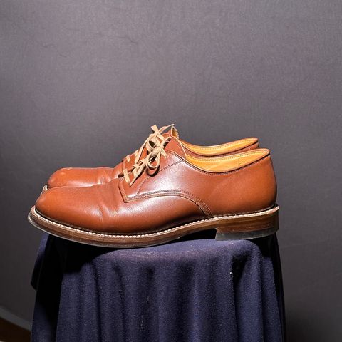 John Lofgren USN Low Quarter Shoes in Unknown Leather