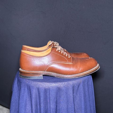 John Lofgren USN Low Quarter Shoes in Unknown Leather