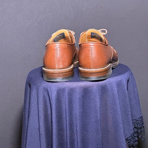 John Lofgren USN Low Quarter Shoes in Unknown Leather