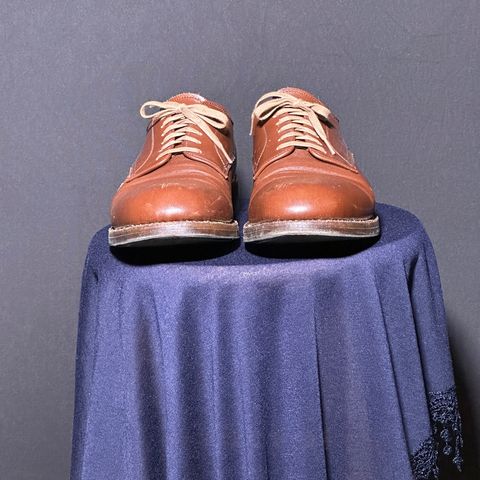 John Lofgren USN Low Quarter Shoes in Unknown Leather