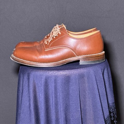 John Lofgren USN Low Quarter Shoes in Unknown Leather