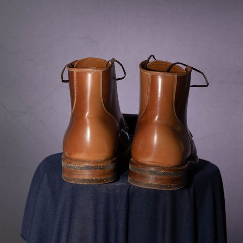Viberg Service Boot PCT in Horween Natural Shell Cordovan