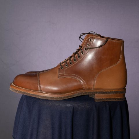 Viberg Service Boot PCT in Horween Natural Shell Cordovan