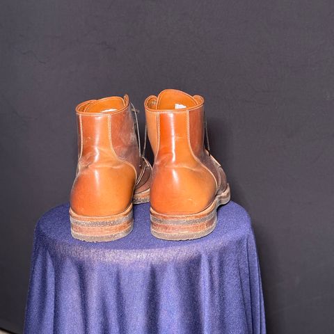 Viberg Service Boot PCT in Horween Natural Shell Cordovan