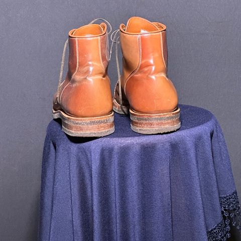 Viberg Service Boot PCT in Horween Natural Shell Cordovan