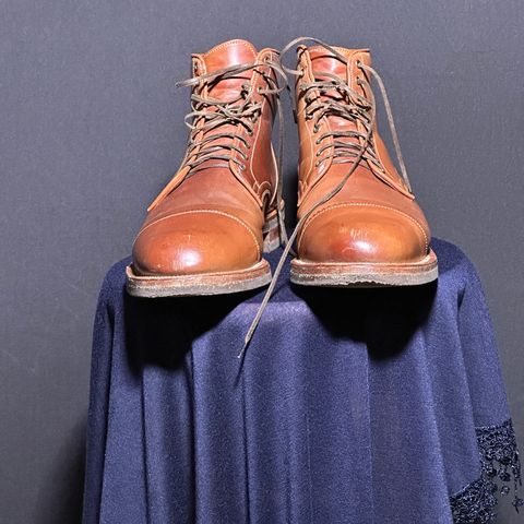 Viberg Service Boot PCT in Horween Natural Shell Cordovan