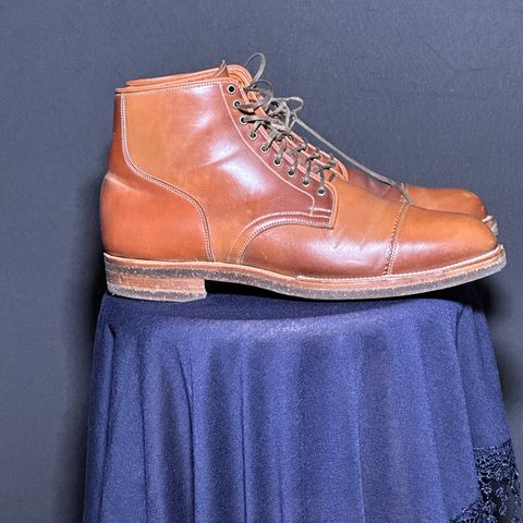 Viberg Service Boot PCT in Horween Natural Shell Cordovan