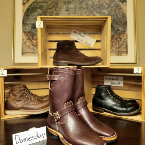 Fortis Tapak 2.0 Engineer Boots in Wickett & Craig Brown Latigo