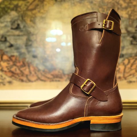 Fortis Tapak 2.0 Engineer Boots in Wickett & Craig Brown Latigo