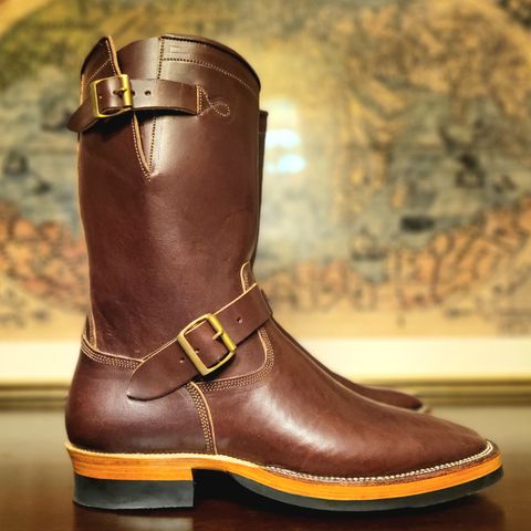 Fortis Tapak 2.0 Engineer Boots in Wickett & Craig Brown Latigo