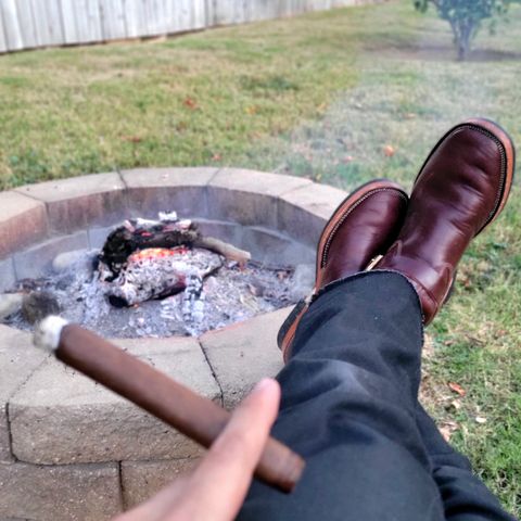 Fortis Tapak 2.0 Engineer Boots in Wickett & Craig Brown Latigo