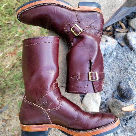 Fortis Tapak 2.0 Engineer Boots in Wickett & Craig Brown Latigo