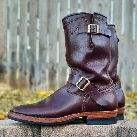 Fortis Tapak 2.0 Engineer Boots in Wickett & Craig Brown Latigo