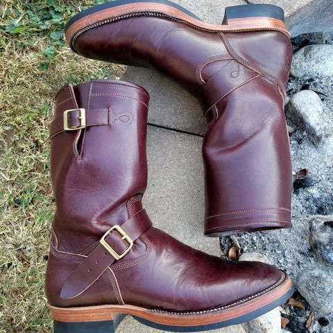 Fortis Tapak 2.0 Engineer Boots in Wickett & Craig Brown Latigo