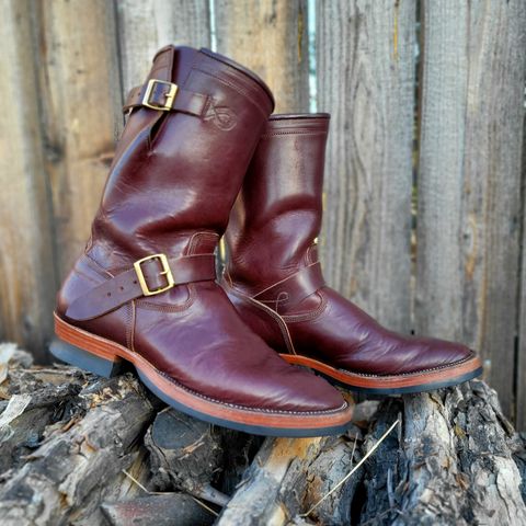 Fortis Tapak 2.0 Engineer Boots in Wickett & Craig Brown Latigo